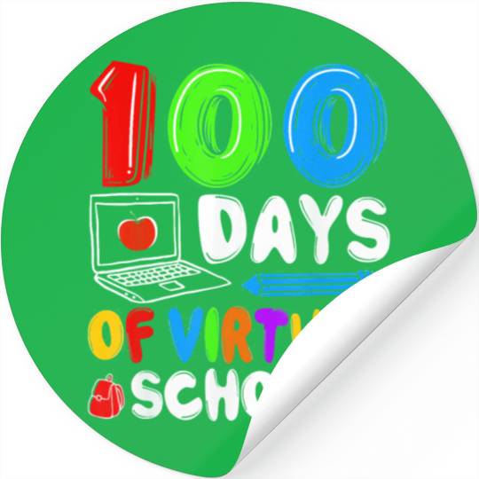 100 Days Of Virtual School Funny 100th Day Of