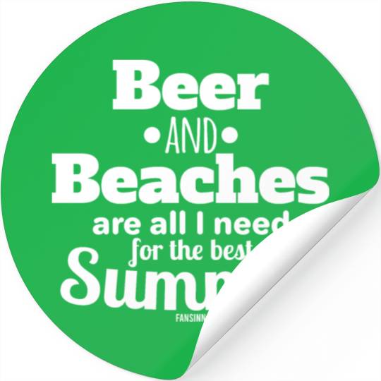 Summer beer sun beach holiday gift