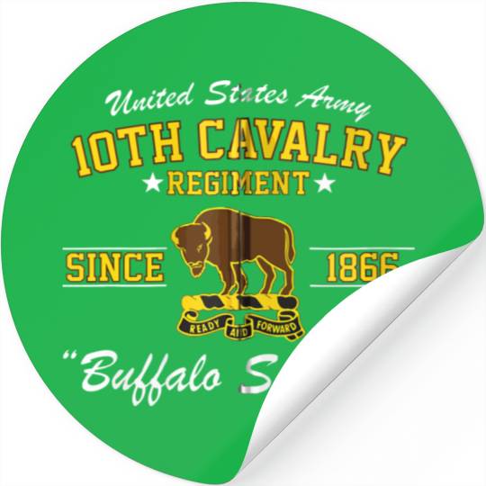 10Th Cavalry Regiment Zip Gift Stickers