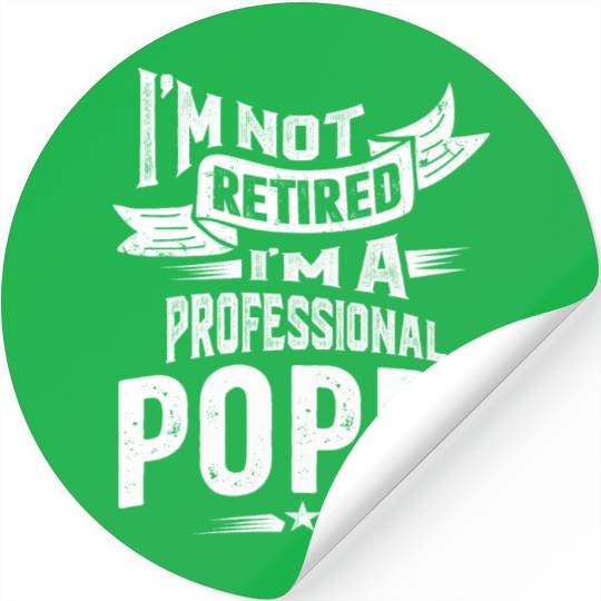 Poppi Retirement - Funny Dad/Grandpa