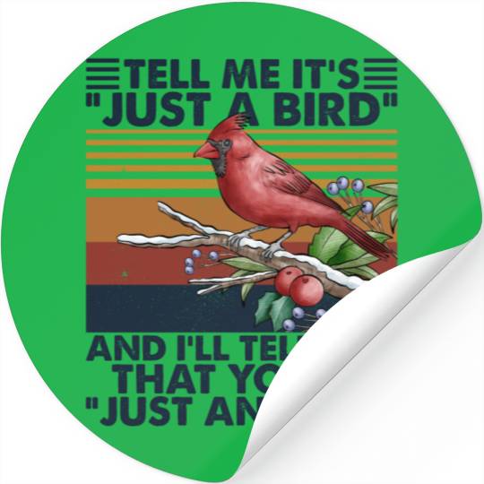 Sarcasm Red Cardinal Bird