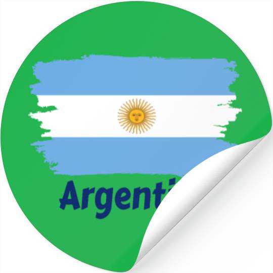 Argentina Flag Text