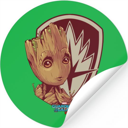 Guardians of the Galaxy Vol. 2 | Groot Badge Stickers