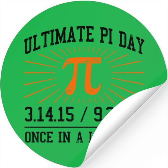 Ultimate Pi Day 2015 Stickers