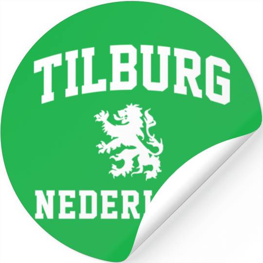 Tilburg Nederland Stickers