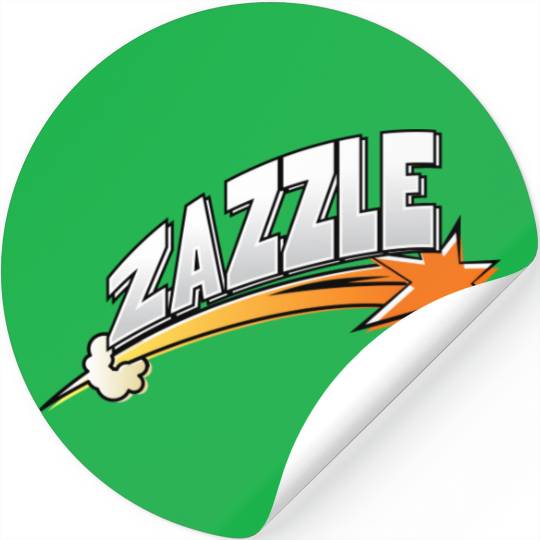 Zazzle Logo 2 (cartoon style) Stickers