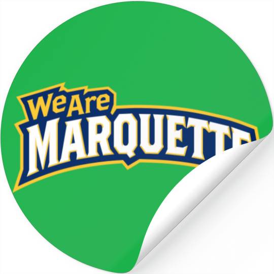 We Are Marquette Stickers