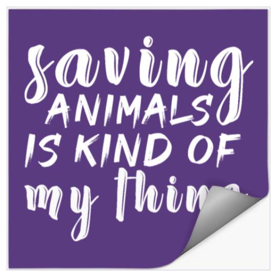 saving animals white