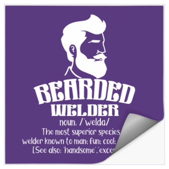Bearded Welder Definition Design