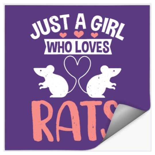 Just A Girl Who Loves Rats Pet Rats Small Animal