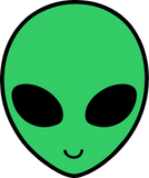 Alien Funny green Cute