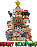 Merry Woofmas Merry Christmas For Dog Lovers T-Shirt