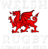 Cymru Am Byth Welsh Rugby Wales Forever Dragon T-Shirt Tee