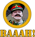 Baaah General Melchett by garigots