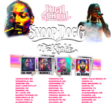 2023 Snoop Dogg And Wiz Khalifa High School Reunion Tour T-Shirt, Snoop Dogg T-Shirt, Snoop Dogg Tour 2023 Shirt