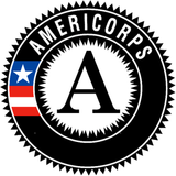 americorps emblem Pin Button