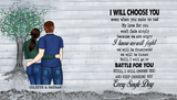 I Will Choose You Even When You Make Me Mad - Gift For Couples, Personalized Tumbler