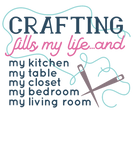 Crafting fills my life and... Typography