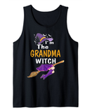 I'm the Grandma Witch Halloween Matching Group Tank Top