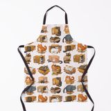 Cats In Boxes  Kitchen Apron