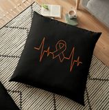 Multiple Sclerosis Heartbeat National Multiple Sclerosis Awareness Floor Pillow