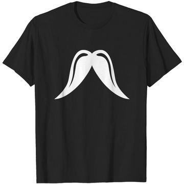 Funny Bandito Mustache - Mustache Face Mask - T-Shirt