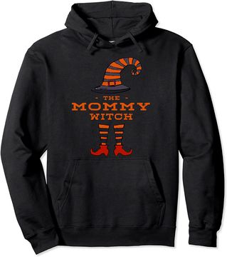 The Mommy Witch Mom Halloween Mama Scary Coworker Villain Pullover Hoodie