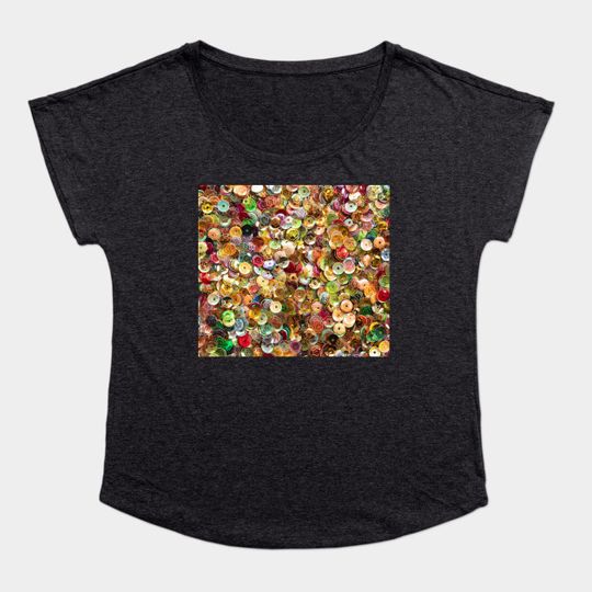 Colorful Sequins - Colorful - T-Shirt
