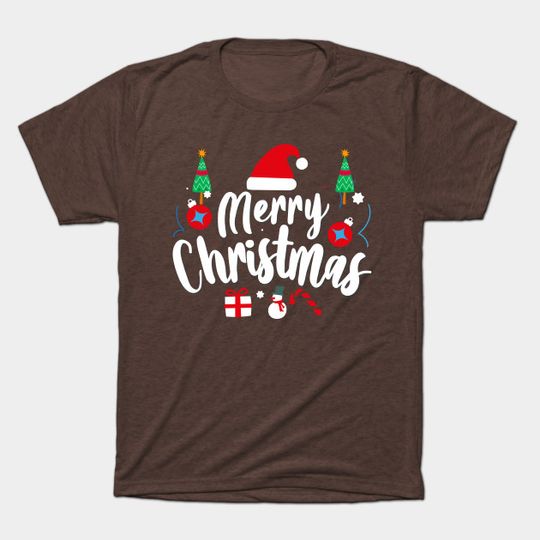 Christmas Hangouts - Merry Christmas - T-Shirt