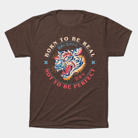 Imperfect Tiger - Tiger Roaring - T-Shirt