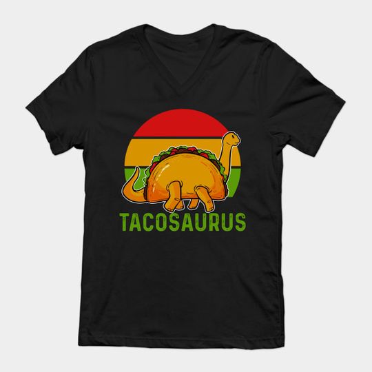 Taco Dinosaur - Taco - T-Shirt