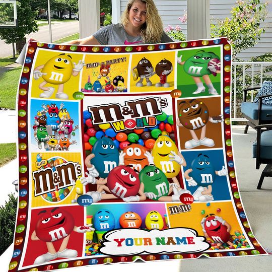 Personalized M And M Blanket