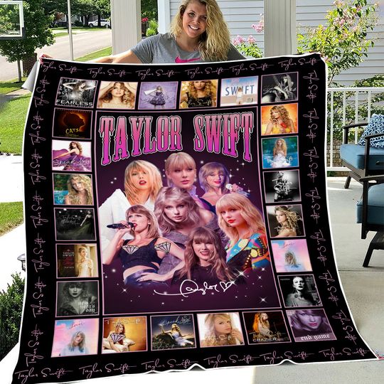 Taylor Inspired Fleece Blanket