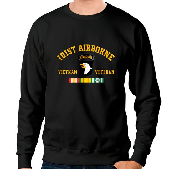 101st Airborne Division Vietnam Veteran Father Day Sweatshirts