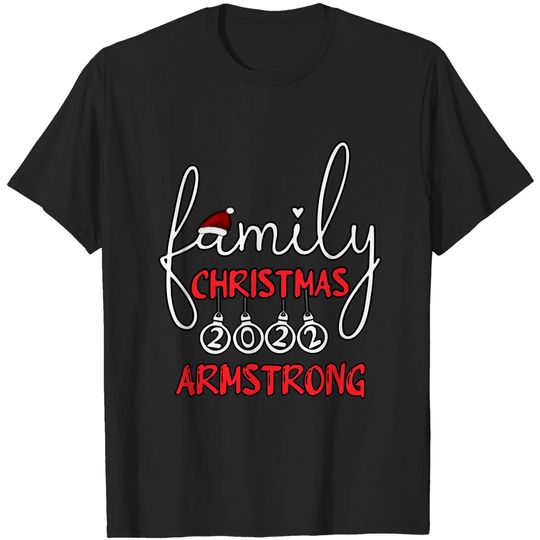 Family Christmas 2022 Matching Custom Family Name Christmas Eve T-Shirt