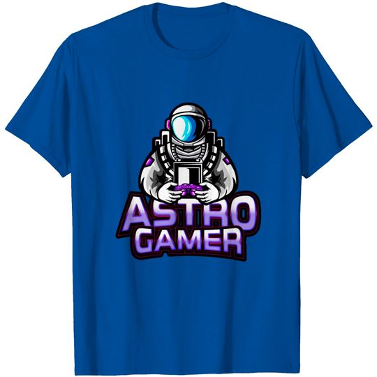 Astro Gamer Gaming Astronaut Esports T Shirt