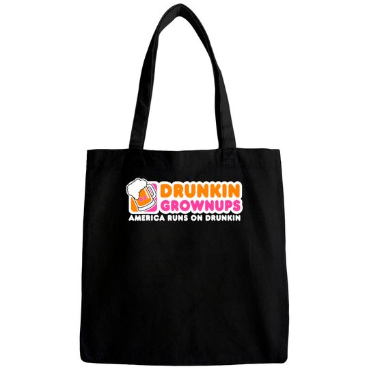 Drunkin Grownups Party Sarcastic Bags