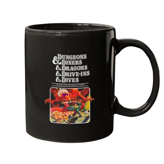 Dungeons & Diners & Dragons & Drive-ins & Dives - Dungeons And Dragons - Mugs