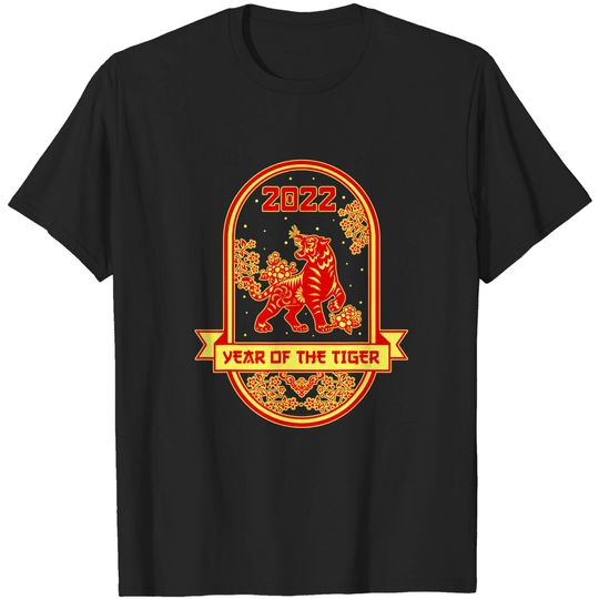 Happy Lunar New Year Chinese Year Of The Tiger 2022 T-Shirt