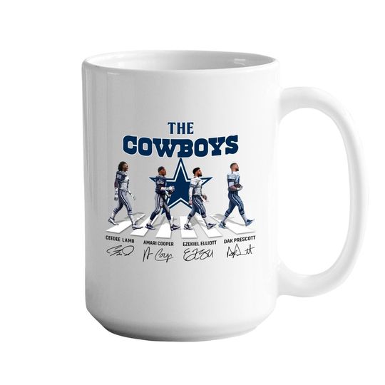 Dallas Cowboys Walking Road Coffee Mug