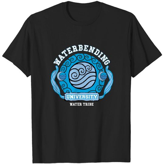 Water Bending University Logo Water Nation T-Shirt