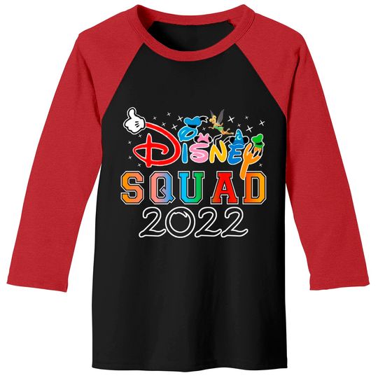 Disney Squad Shirt, Disney Family Baseball Tees