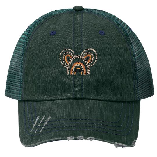 Leopard Disney Trucker Hat, Leopard Print Cute Disney Trucker Hats, Cute Disney Trucker Hats, Family Disney Trip