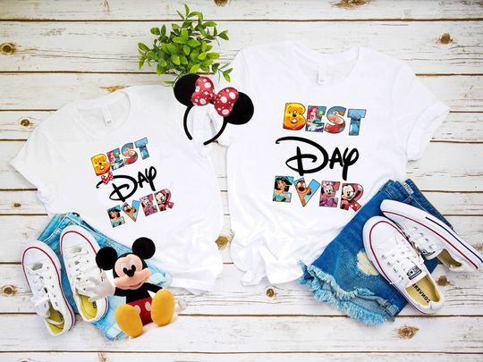 Best day ever Most expensive day ever Disney Matching 2022 Shirt