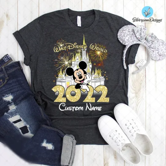 Personalized 2022 Disney Family Matching T Shirt