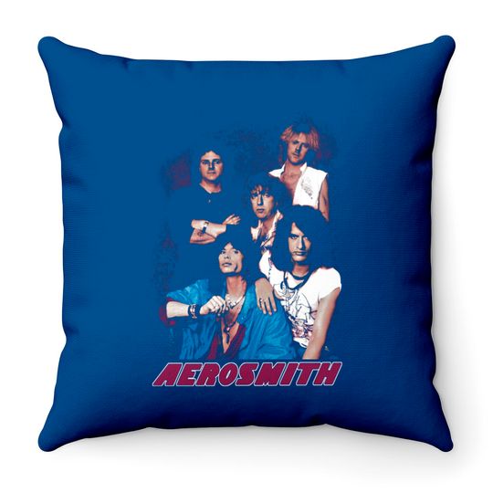 Aerosmith - Portrait Throw Pillows