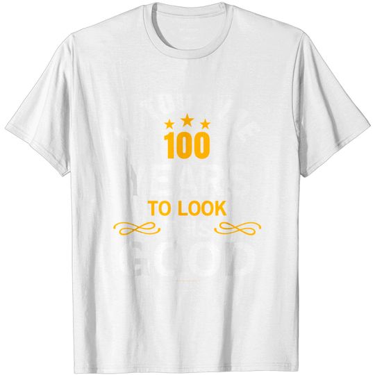 100th Birthday Design ToMe 100 Years Old Birthday T Shirt