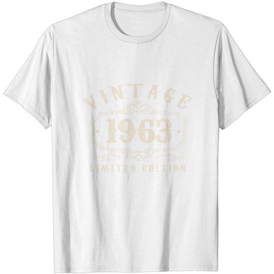 (Gift) Vintage 1963 Limited Edition T Shirt