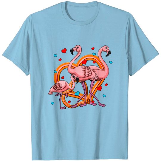 Pink Flamingo Favorite Animal Zoo Animals Bird T Shirt