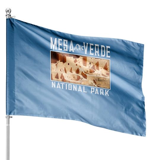 Mesa Verde National Park House Flag | National Park House Flag